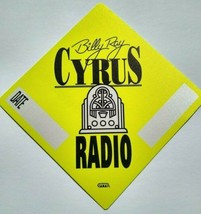 Billy Ray Cyrus Backstage Pass Original Concert Tour Unused Old Radio Design - £17.99 GBP