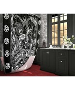 Gothic Fantasy Art Shower Curtain, Goth Home Decor - £55.87 GBP