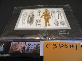C3PO Jumbo C-3PO Star Wars Weekends 2014 artist Disney Parks - £43.05 GBP