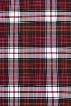 Scottish Wool Tartan Macdonald Dress Acrylic 8 Yards Kilt 13oz Men&#39;s/Boy... - £66.61 GBP