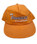 Vintage Tennessee Volunteers Script Baseball Hat Ball Cap Snapback USA Made - £110.78 GBP