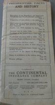 Presidential Facts and history, C. 1920, Fire Companies Building Corp., ... - $5.00