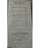 Presidential Facts and history, C. 1920, Fire Companies Building Corp., ... - $5.00