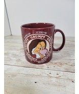 Disney Grumpy Morning To Night Coffee Tea Mug Cup Snow White Large XL Size - $21.99