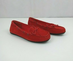 New With Box St Johns Bay Outfitters Womens Shoes Loafers Cammie Red Size 7.5 - £22.85 GBP