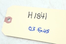 2003-208 INFINITI FX45 ENGINE BAY BRAKE FLUID COVER PANEL H1841 image 15