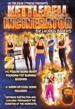 Kettlebell Incinerator 2 DVD Set- Lauren Brooks - £34.24 GBP