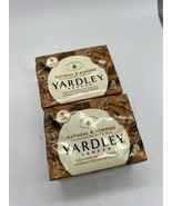 (2) Yardley London Oatmeal &amp; Almond Nourishing Bath Bar 2 Pack Each Show... - $131.48 MXN