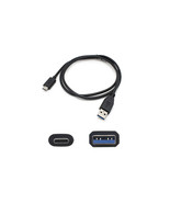 Addon USBC2USB3A1MB 1M USB 3.1 C TO USB 3.0 CA M/M ADAP CABLE BLACK - $615.83 MXN