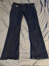 Old Navy Curvy Profile Mid Rise Jeans Women’s 16 Long Bootcut Dark Wash ... - €13,30 EUR