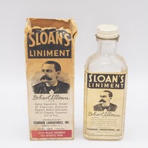 Sloan&#39;s Liniment Medicine Bottle With Box - £41.12 GBP