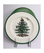 Dinner Plates Spode Christmas Tree 10.5&quot; Set 4 S3324-A21 New - $89.95