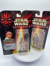 Star Wars Anakin Skywalker &amp; Padme Naberrie Figure Lot Episode 1  .00 Ca... - £7.55 GBP
