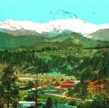 Mount Mt Evans From Bear Creek Valley Colorado CO 1926 Postcard - £3.07 GBP