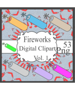 Fireworks Digital Clipart Vol. 1 - $37.30 MXN