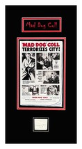 Mad Dog Coll Autograph Museum Framed Ready to Display - £475.49 GBP