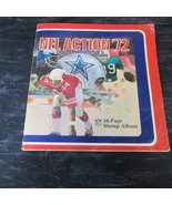 1972 NFL Action 56 Page Stamp Album, No Stamps - £7.30 GBP