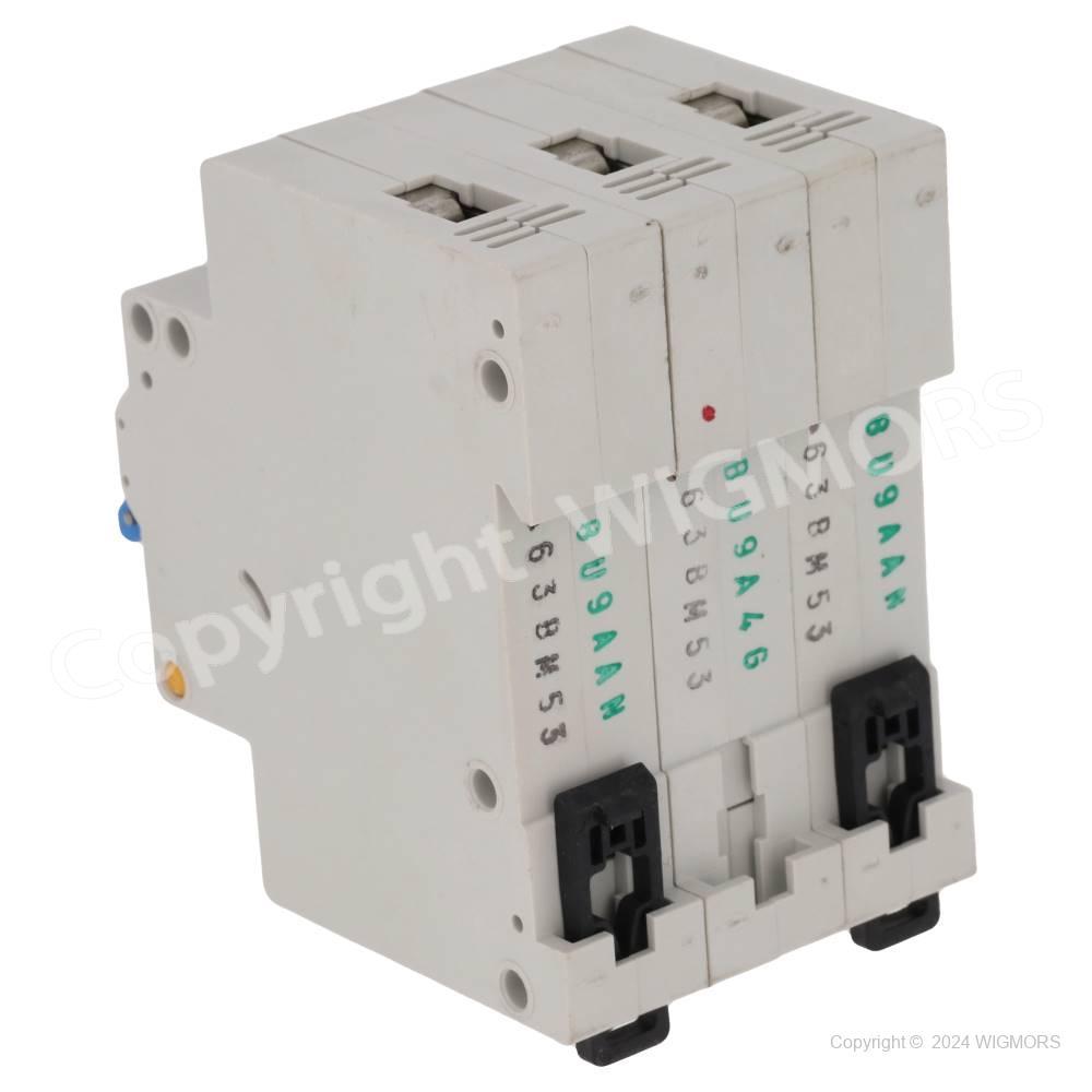Miniature Circuit Breaker B63A/3 6kA BS618363 Schrack - $52.93