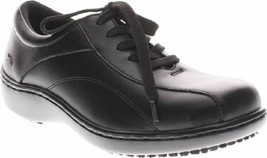 NEW SPRING STEP BLACK LEATHER WALKING WEDGE LOAFERS  SIZE 8.5 M $79 - £39.78 GBP