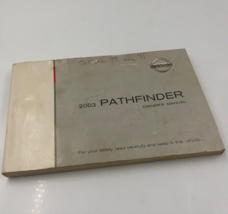 2003 Nissan Pathfinder Owners Manual Handbook OEM B01B32036 - £21.13 GBP