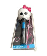 New Monster High LED Skull Flashlight Indoor Outdoor Sealed In Package - $196.72 MXN