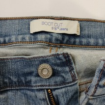 Levi’s 515 Women’s Blue Cotton Blend Denim Bootcut Jeans Size 8 Long (30×32) image 4
