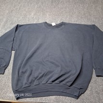 * Gildan Heavy Blend Sweatshirt Adult Size 2XL Black Blank Plain Crew Neck - $17.05