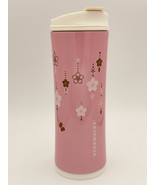 Starbucks SAKURA CHERRY BLOSSOMS STAINLESS STEEL Tumbler Pink 12 oz NEW - $723.50 MXN