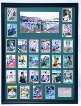 1989 Oakland A&#39;s Champs Team Signed Framed 18x24 Photo Set - £467.08 GBP