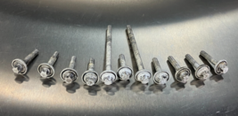 mercedes sl500 s500 cl500 m113 engine cover bolts mix lot set of 11 oem - $52.87