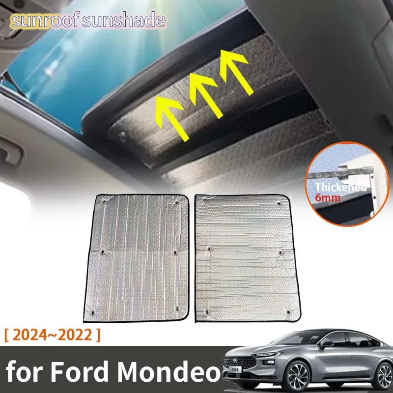 for Mondeo MK V 2024 2023 2022 Accessories roof  Auto Roof screen Heat Insulatio - $103.21