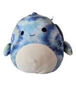 Squishmallow Luther the Tie Dye Tiger Shark 8 in Kellytoy Plush Stuffed ... - £9.38 GBP
