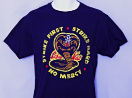 Karate Kid Cobra Kai movie T-Shirt Mens Size Small Black NEW No Mercy Vi... - £12.08 GBP