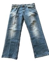 Levi&#39;s DENIZEN Jeans 285 Relaxed Fit medium wash Blue Denim Size 38 x 30... - $272.78 MXN