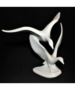 Kaiser Geese in Flight White Bisque Porcelain Figurine Sculpture by Boch... - £55.84 GBP