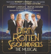 Dirty Rotten Scoundrels The Musical Hand Signed Theatre Flyer - £5.53 GBP