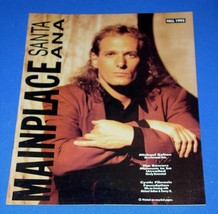 Michael Bolton Promo Ad Flyer Vintage 1992 Santa Ana Mainplace Mall RARE* - £19.97 GBP