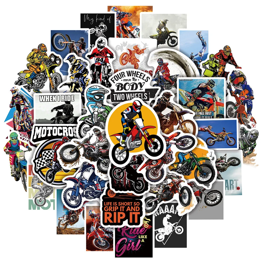 10/30/50PCS MTB Mountain Motorcycle Graffiti Stickers DIY Helmet Motorcy... - $77.02