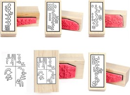 Pack Of Five Stamps And A Pad For The Flute, Oboe, Clarinet, Saxophone, And - £54.64 GBP