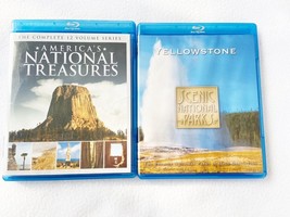 (lot of 2) Americas National Treasures &amp; YellowStone (Blu-ray Disc, 2010) - £5.57 GBP