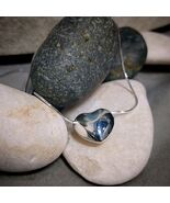 S9999 Silver Filled Vermeil Heart Pendant Necklace | Adjustable Chain | ... - $118.05