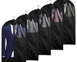 5 Pack 43 Inch Oxford Fabric Garment Bag Suit Cover Bags With Zipper And... - $37.99