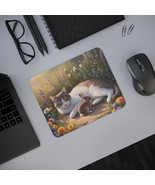 Whimsical Cat and Bunny Mouse Pad, Cute Desk Accessory for Animal Lovers... - €12,07 EUR