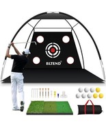 Golf Net - 10x7ft Golf Practice Nets for Backyard Driving, Golf Hitting ... - $128.53