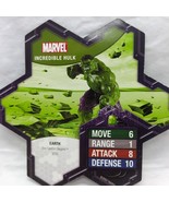 *Card Only* Marvel Heroscape Incredible Hulk Card Only - $8.32 CAD