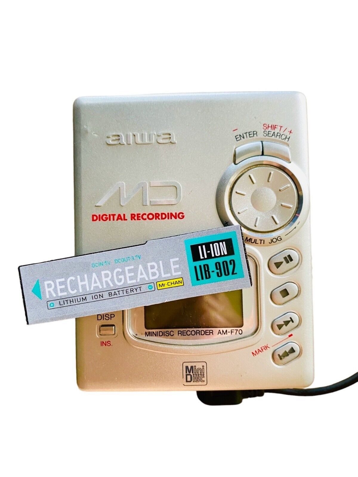 Rechargeable Battery LIB-902 LIB-12 For AIWA AM-M5 F5 F7 F70 F80 F72 F75 C80  			