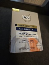RoC - Derm Correxion Advanced Retinol &amp; Peptides Dual Eye Cream 0.34 oz (O9) - £17.35 GBP