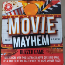 Movie Mayhem Buzzer Game - Ultra Rare - $9.75