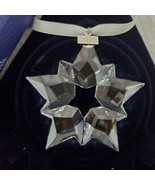 Swarovski 2019 Annual Edition LARGE CLEAR Star/Snowflake/Xmas Ornament - $46.39