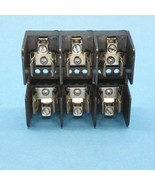 Gould Shawmut 60658J Fuse Block Class J 3 Pole 60 Amps 600 VAC Used - $68.07 CAD